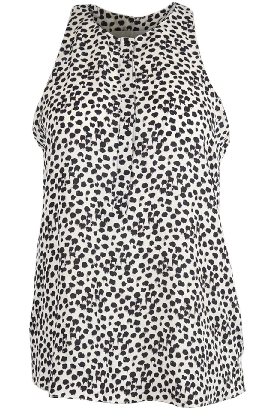 A.L.C. PRINTED SILK TOP SMALL