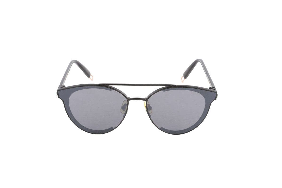 GENTLE MONSTER BLACK ROUND FRAME METAL SUNGLASSES