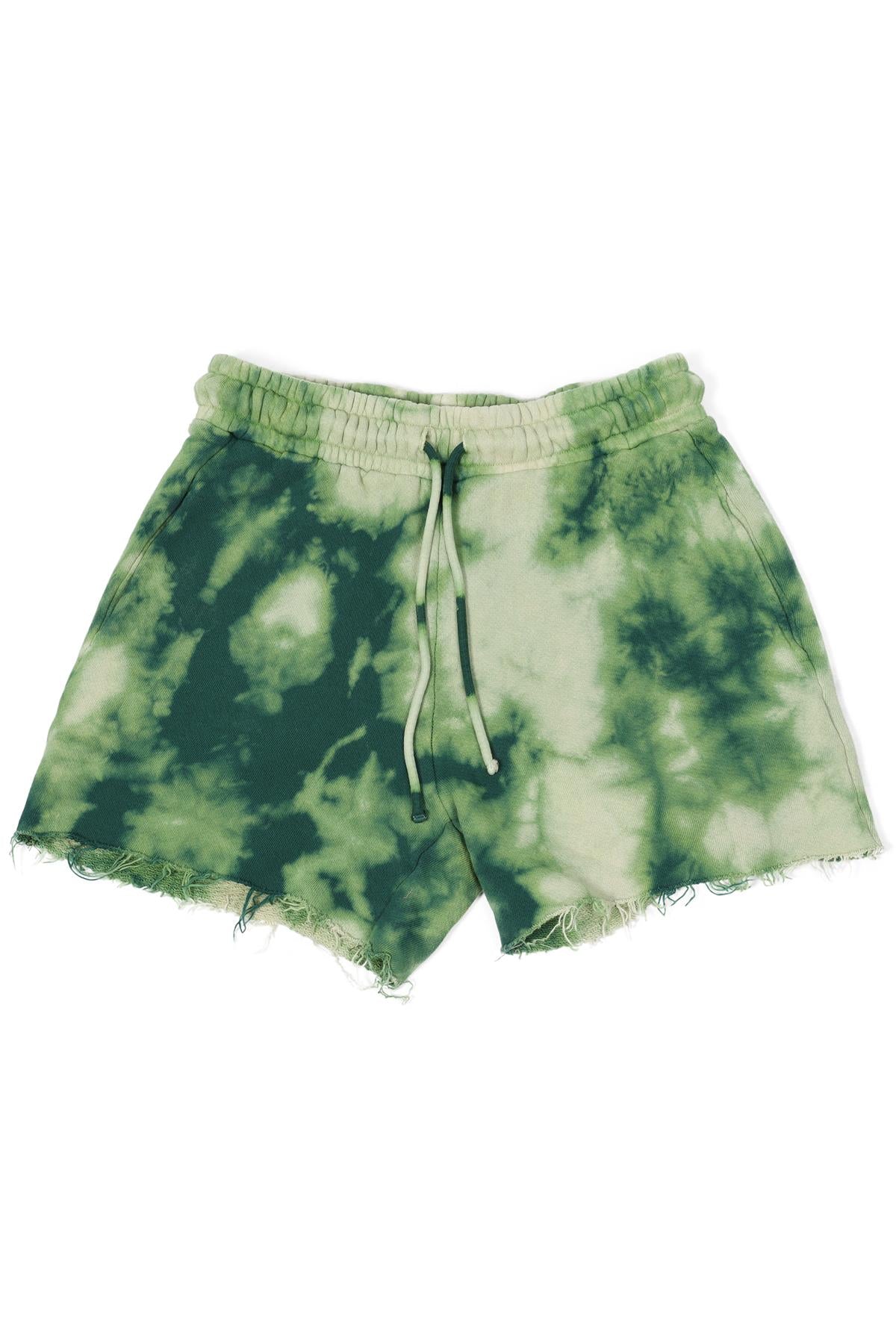 COTTON CITIZEN GREEN COTTON SHORTS SMALL