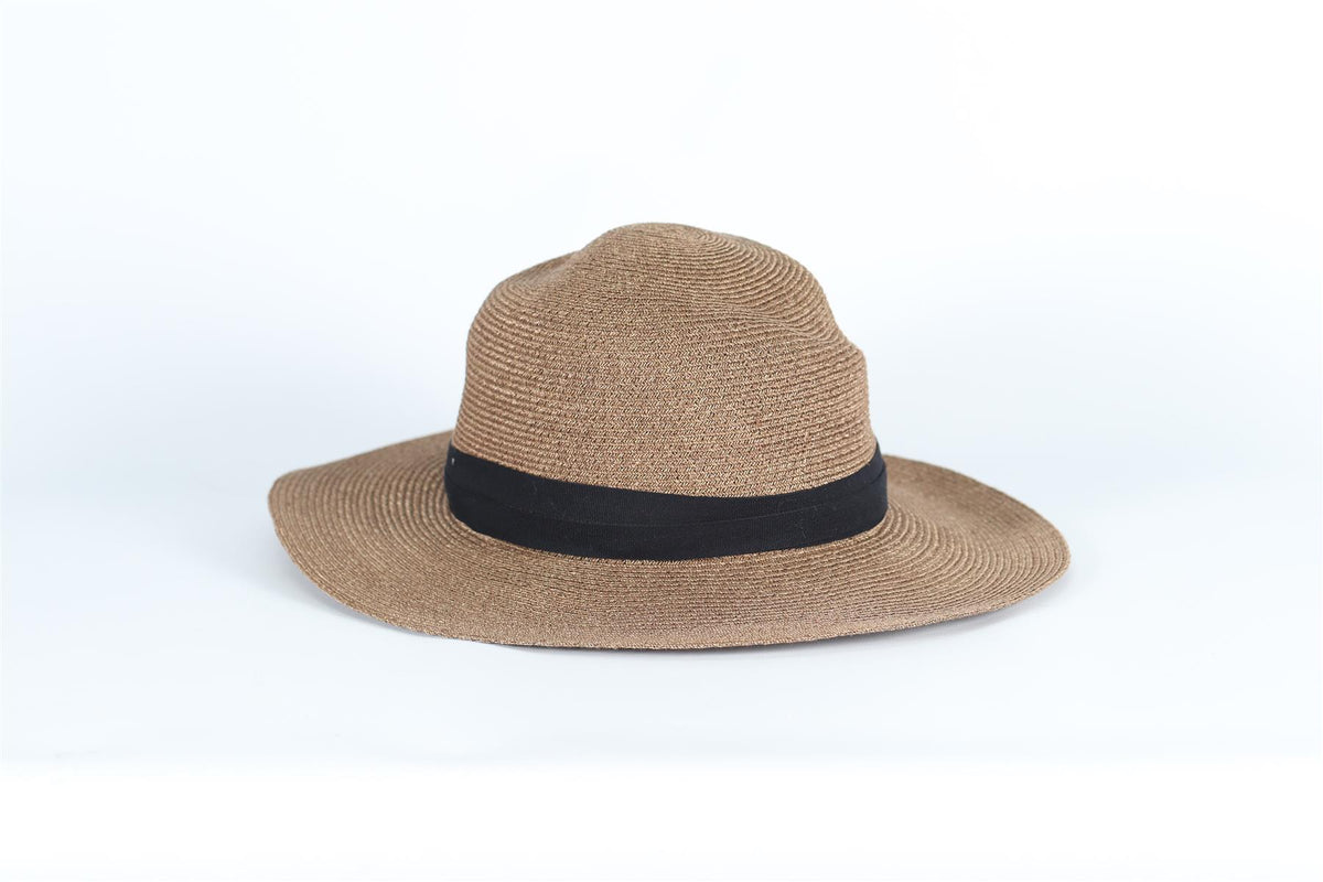 MAISON MICHEL STRAW HAT MEDIUM