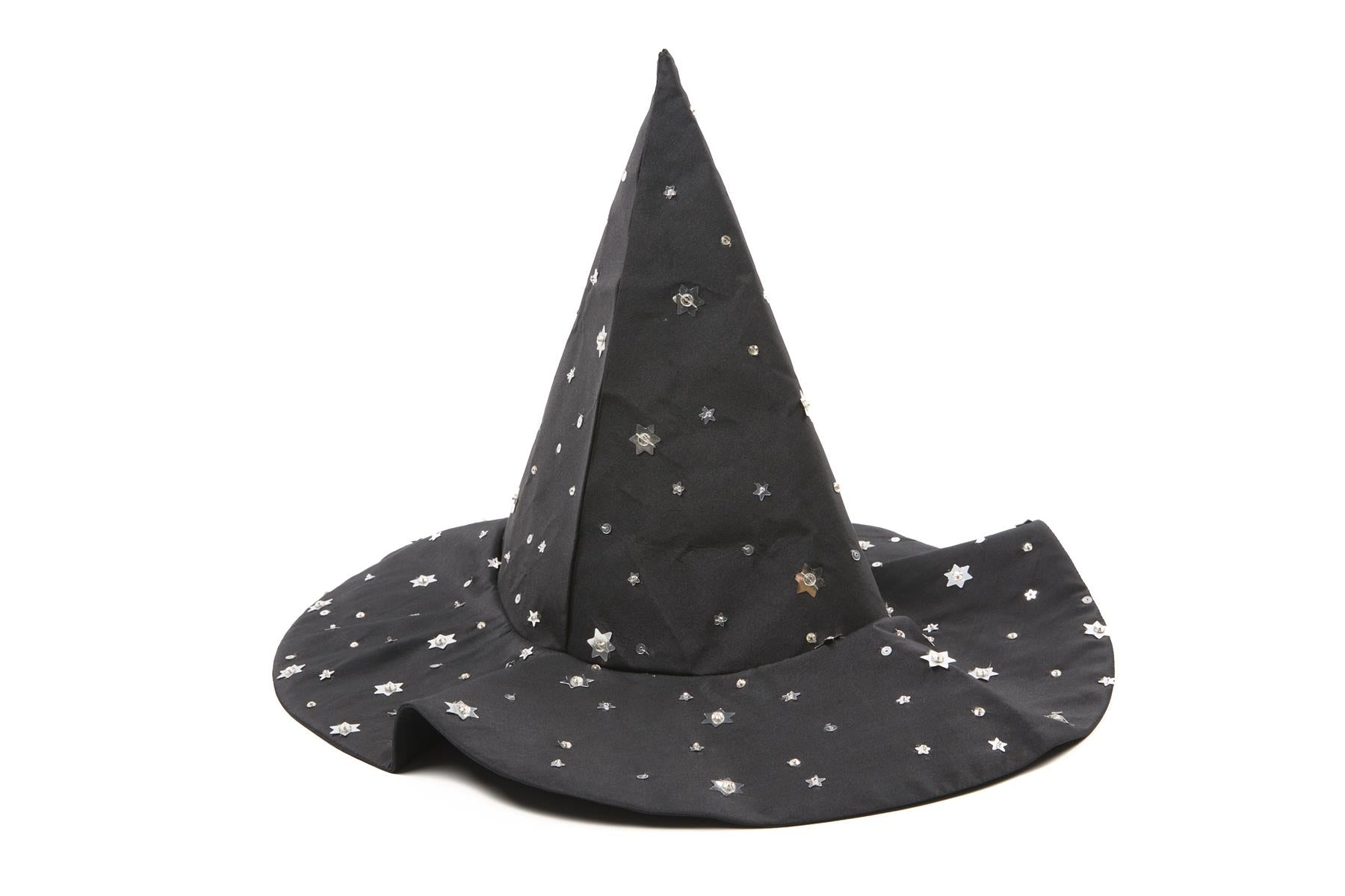 TUTU DU MONDE BLACK KIDS GIRLS WITCH HAT ONE SIZE