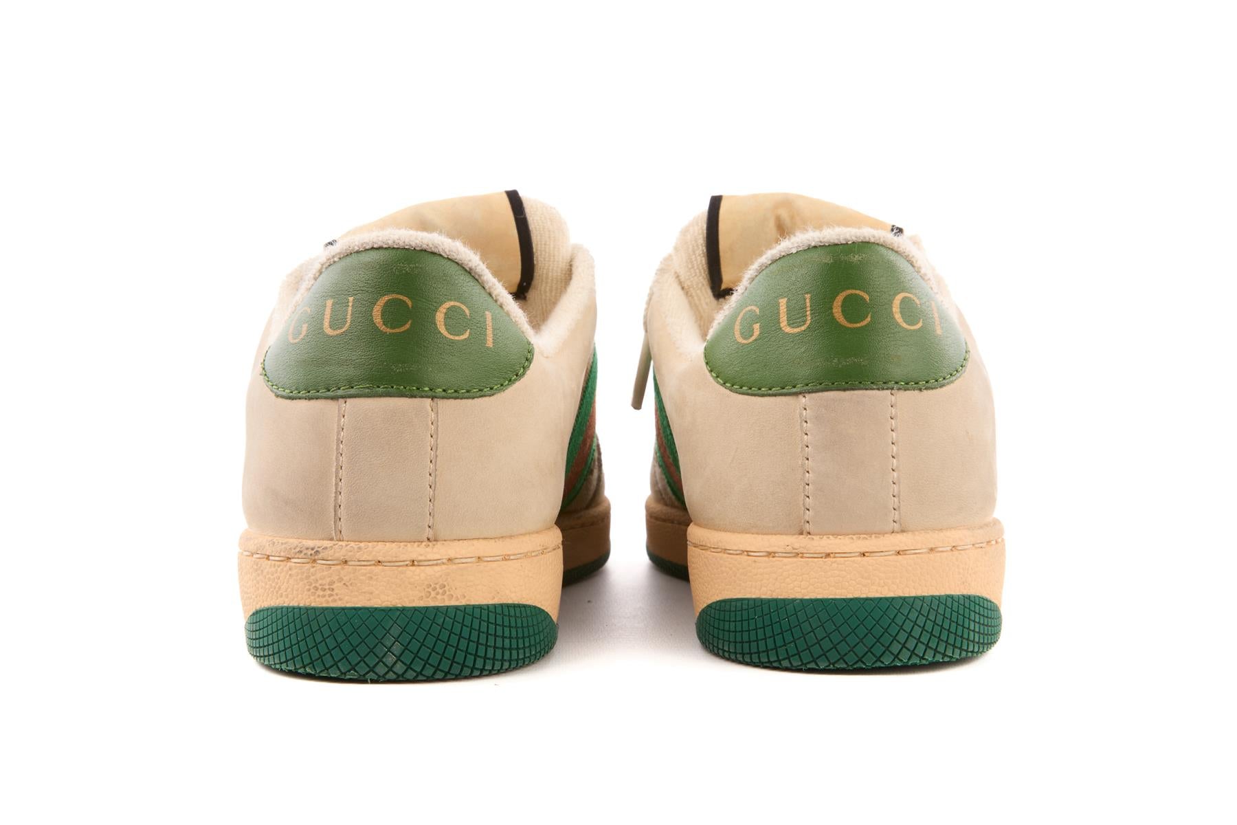 GUCCI ECRU KIDS BOYS SNEAKERS EU 34.5 UK 2.5 US 3.5
