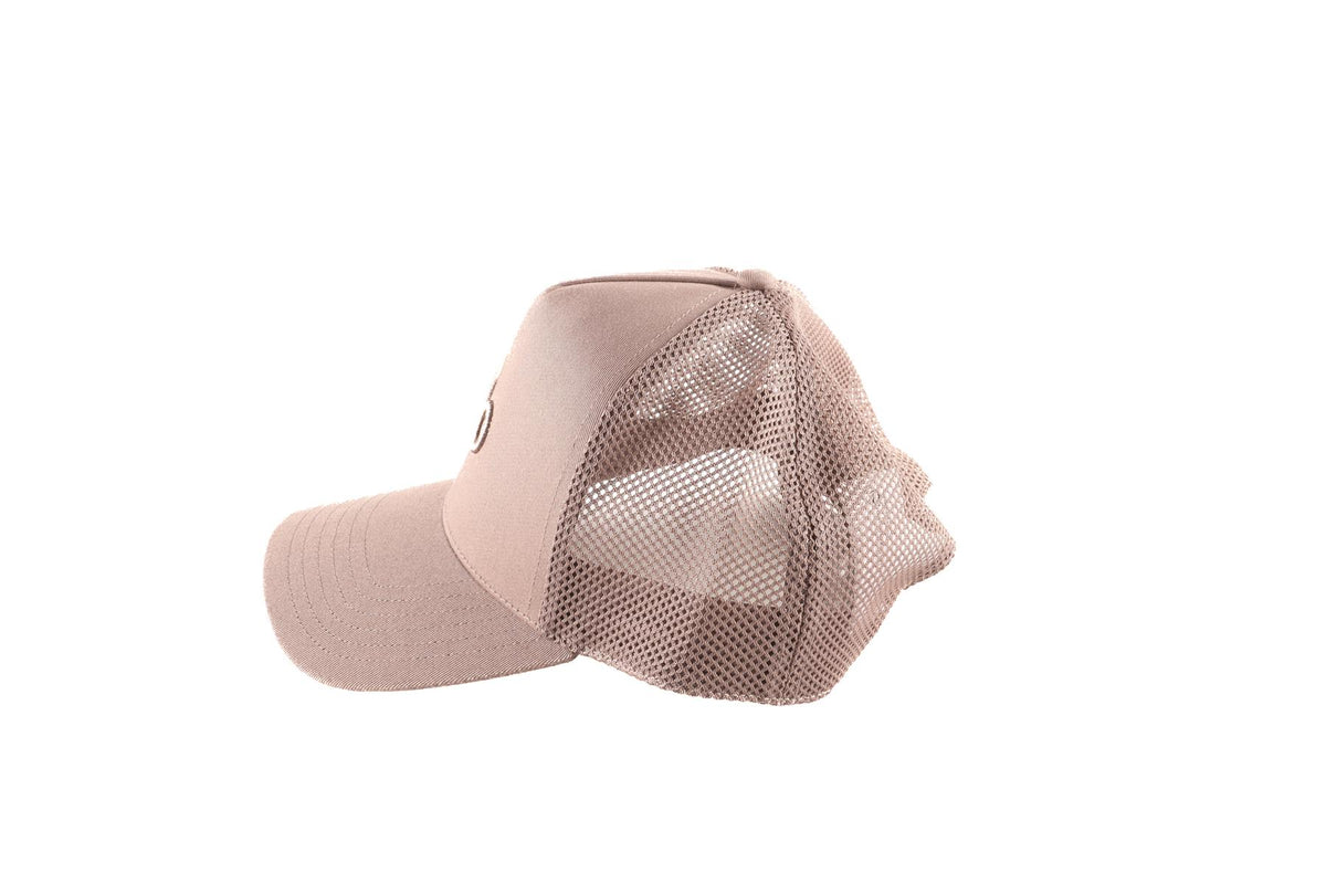 ALO BROWN COTTON CAP ONE SIZE