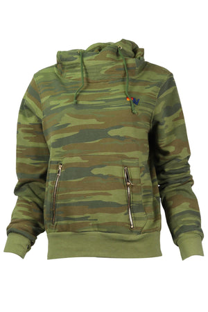 AVIATOR NATION COTTON BLEND HOODIE SMALL
