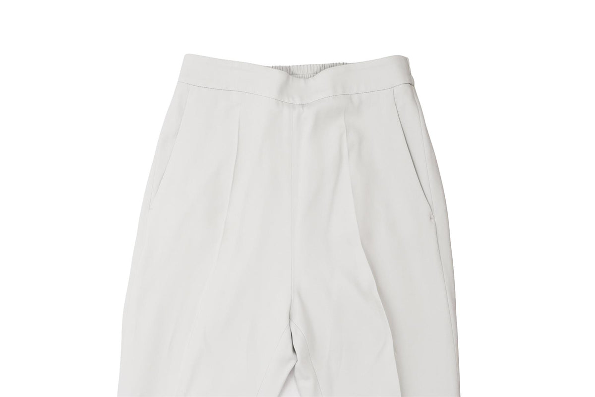 GREY CREPE PANTS