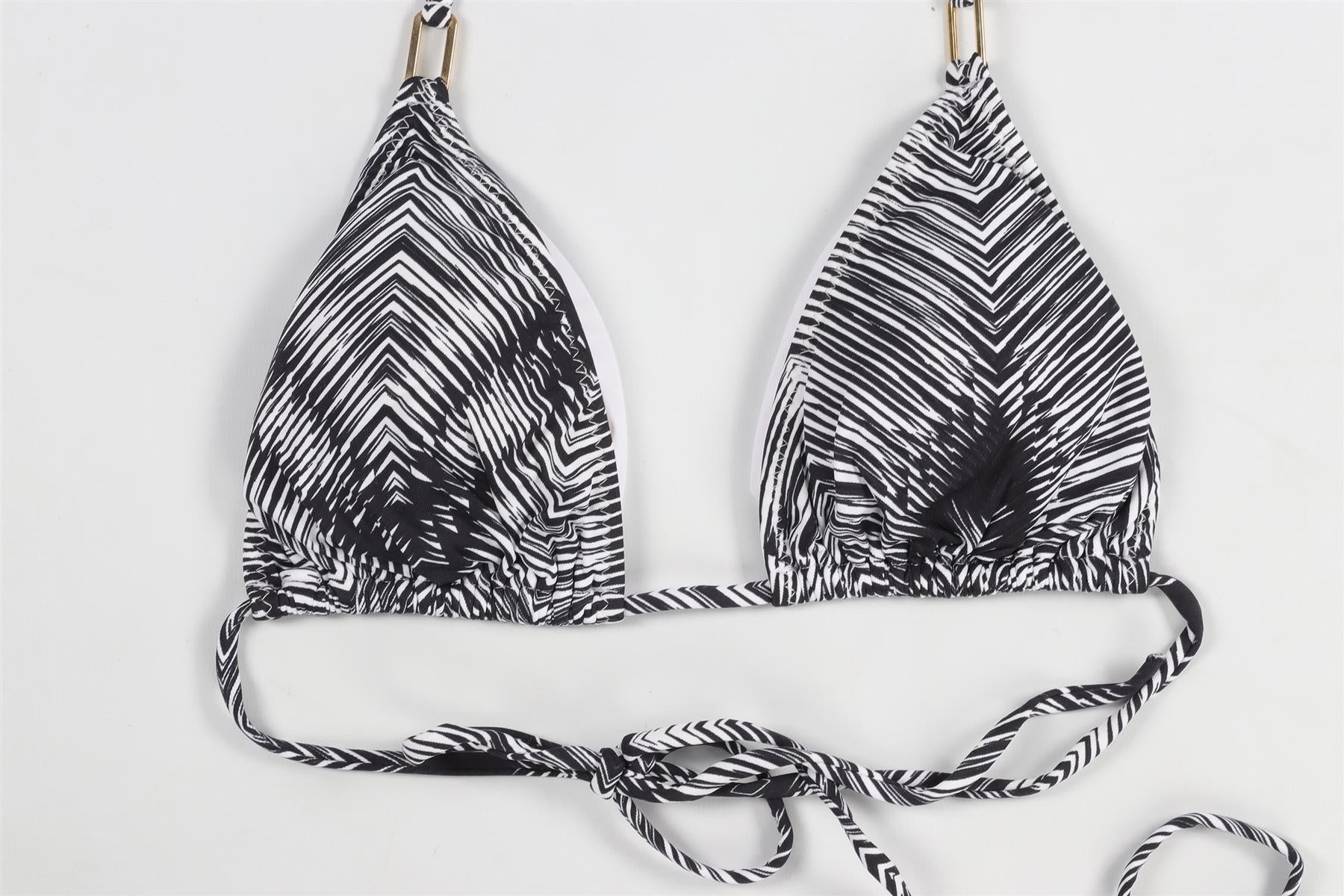 MELISSA ODABASH NAVY BIKINI UK 10-14