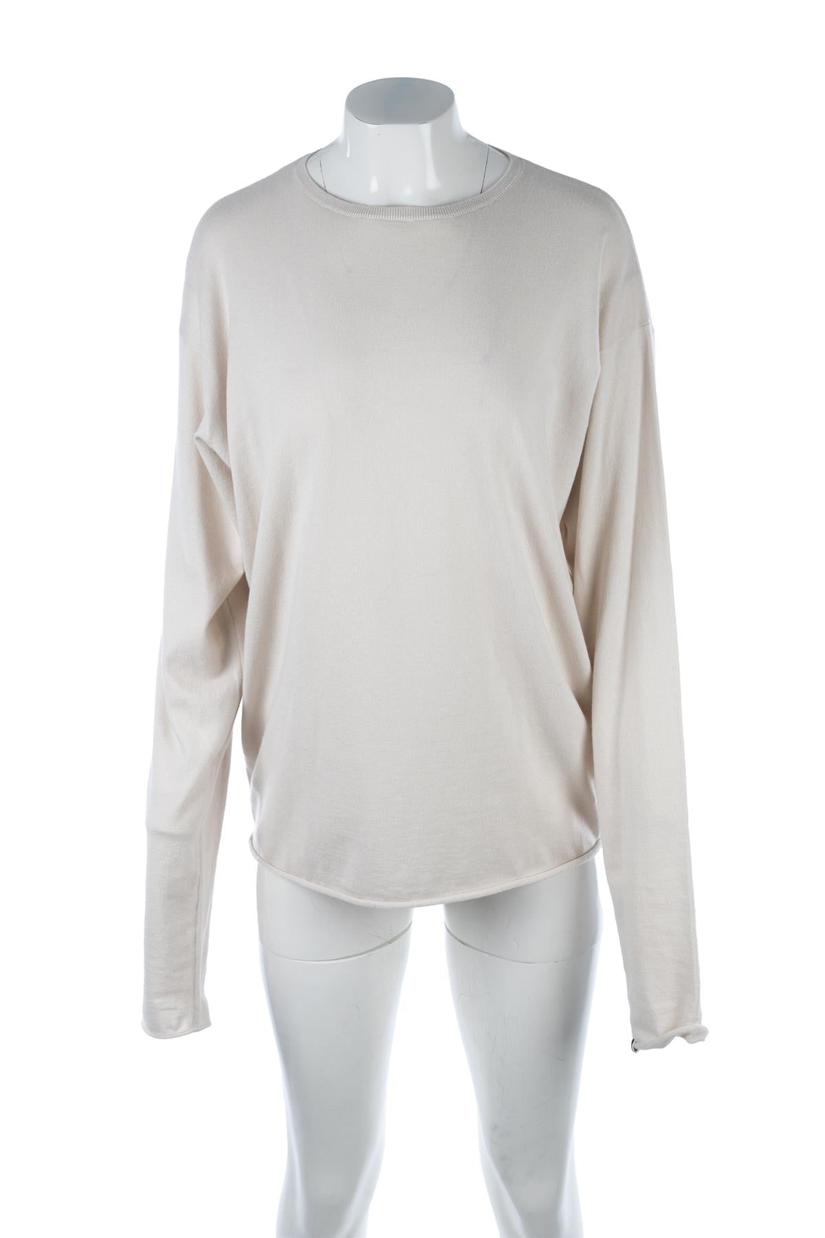 EXTREME CASHMERE ECRU CASHMERE TOP ONE SIZE