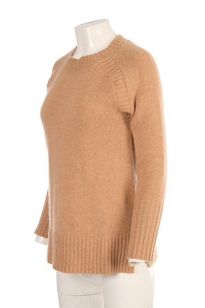 J.CREW TAN CASHMERE SWEATER XSMALL