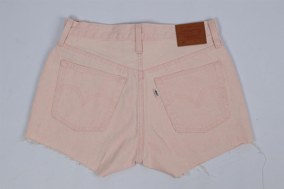 LEVI'S HIGH RISE DENIM SHORTS W28 UK 10