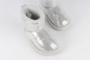 UGG SILVER GIRLS BOOTS UK 9 EU 27.5 US 10