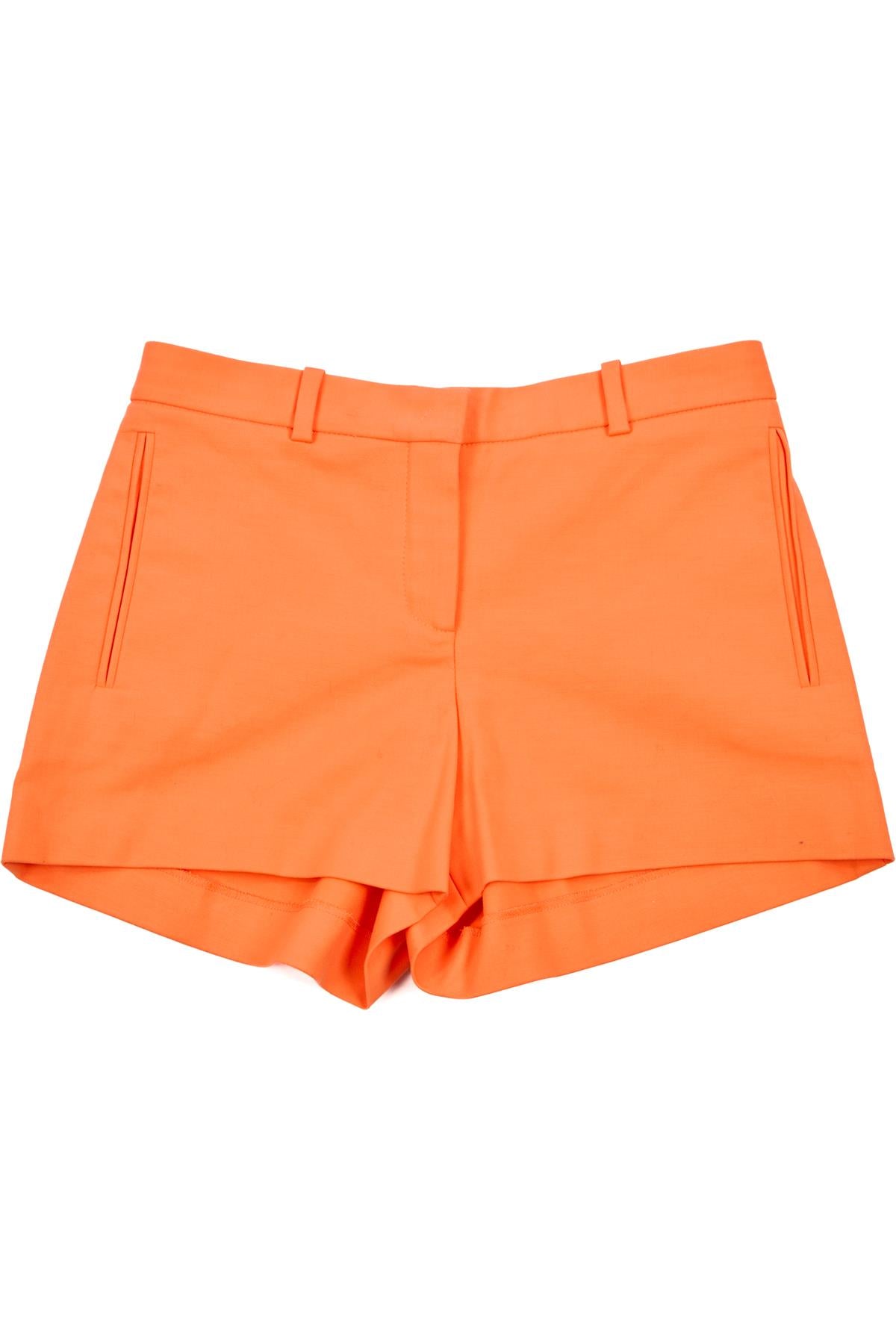 VERSACE ORANGE COTTON SHORTS IT 38 UK 6