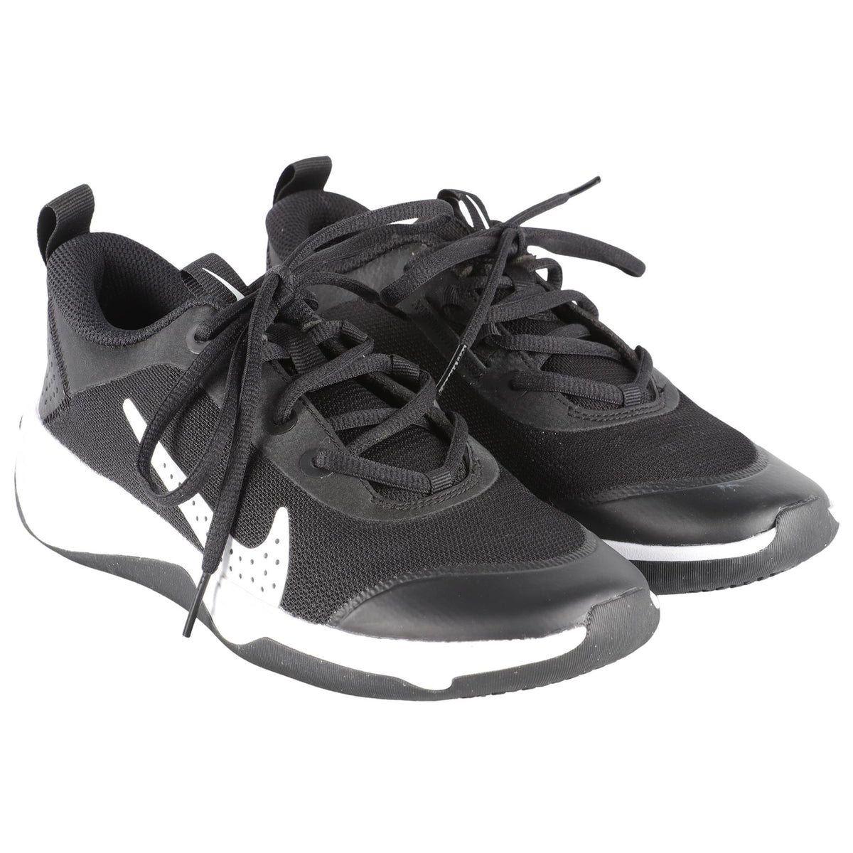 NIKE BLACK KIDS BOYS SNEAKERS EU 36 UK 3.5 US 4Y