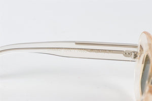 OLIVER PEOPLES + KHAITE NEUTRALS RECTANGLE FRAME ACETATE SUNGLASSES