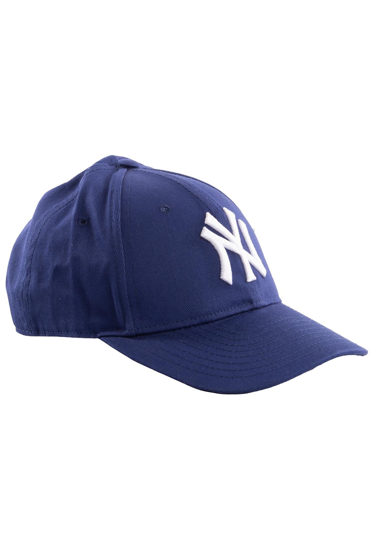 GUCCI + NEW YORK YANKEES BLUE COTTON BASEBALL CAP 57-61 CM