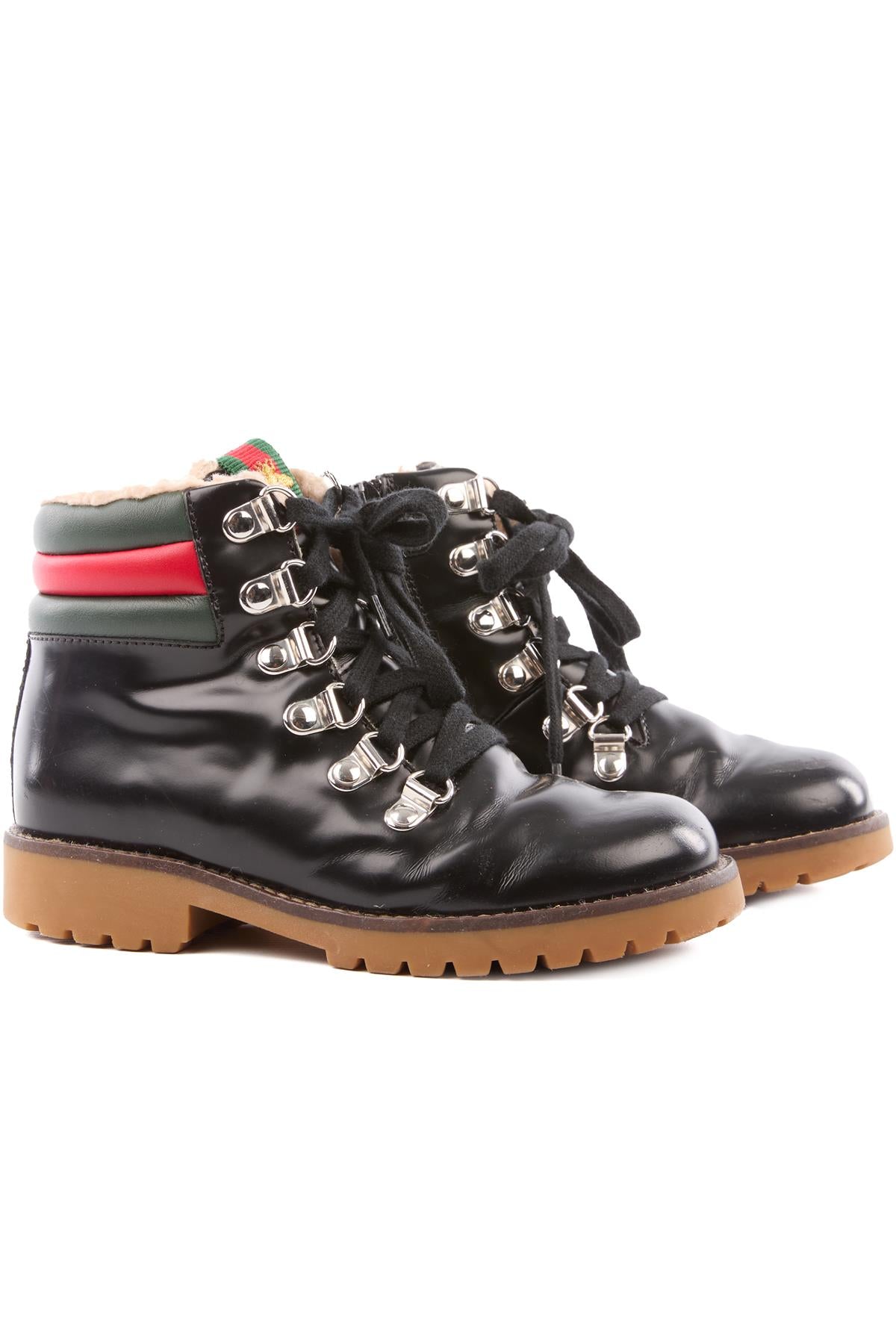 GUCCI BLACK KIDS GIRLS BOOTS EU 28 UK 10 US 11