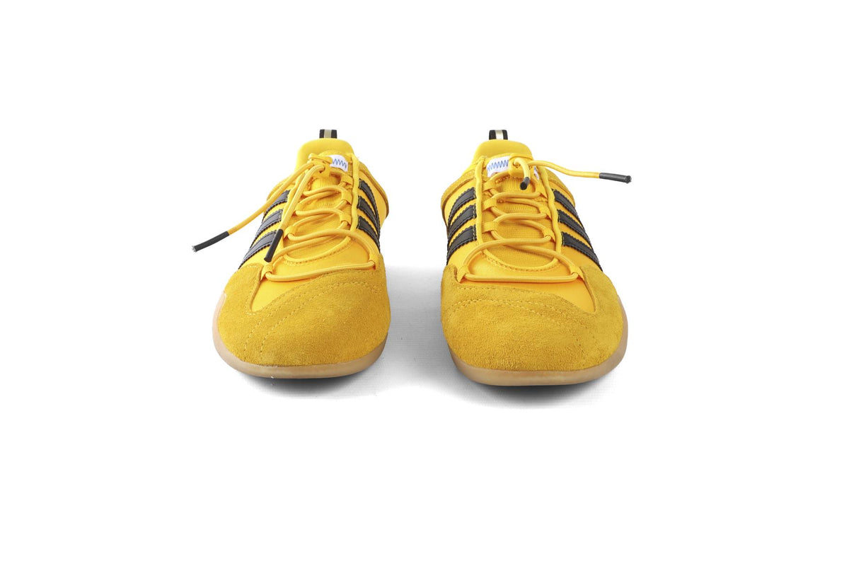 ADIDAS + BAD BUNNY YELLOW BALLERINA BOLD GOLD SNEAKERS EU 39.5 UK 6 US 6.5