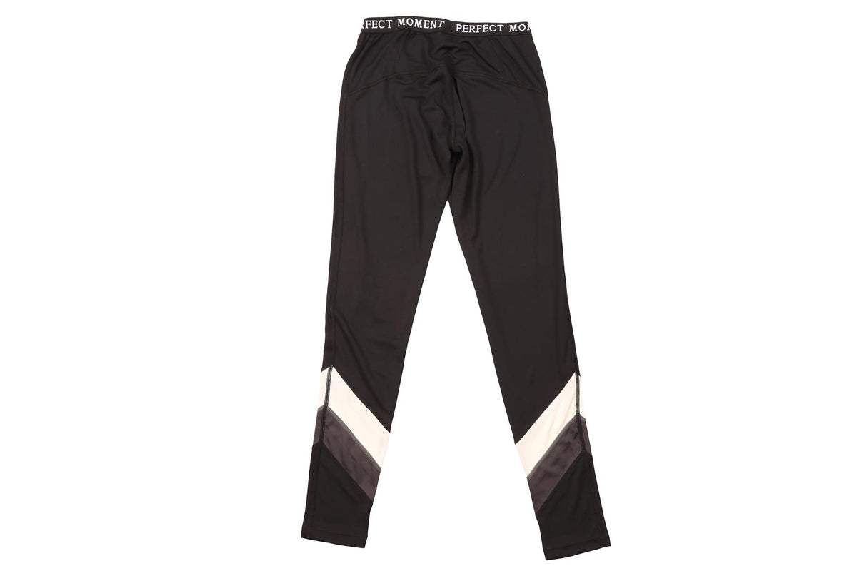 PERFECT MOMENT BLACK JERSEY LEGGINGS MEDIUM