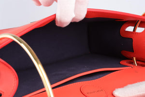 ROKSANDA ORANGE DIA LEATHER SHOULDER BAG