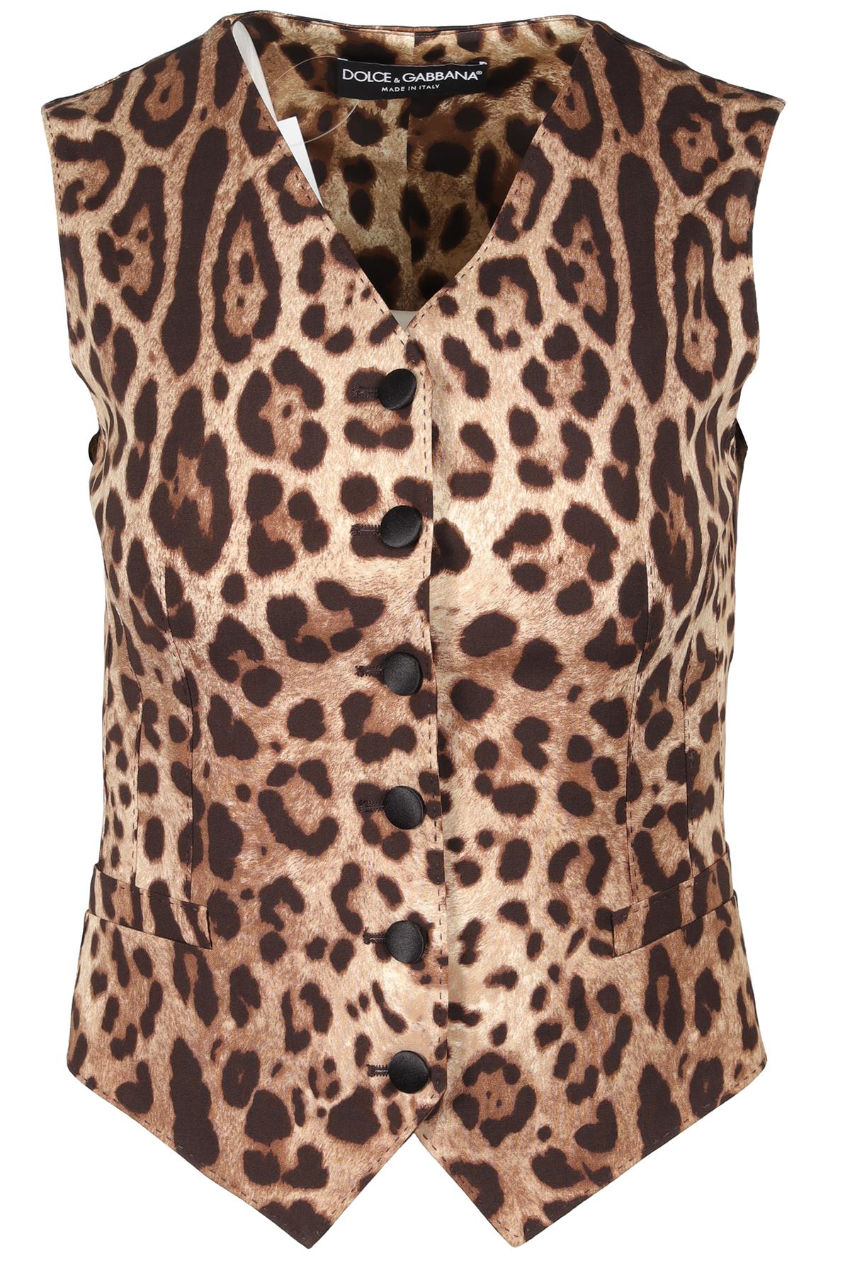 DOLCE & GABANNA BROWN WOOL WAISTCOAT IT 36 UK 4
