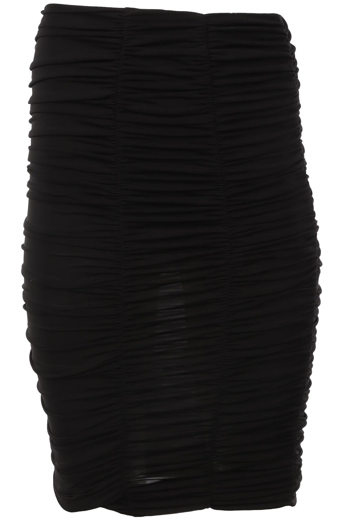 DOLCE & GABBANA BLACK JERSEY SKIRT IT 38 UK 6
