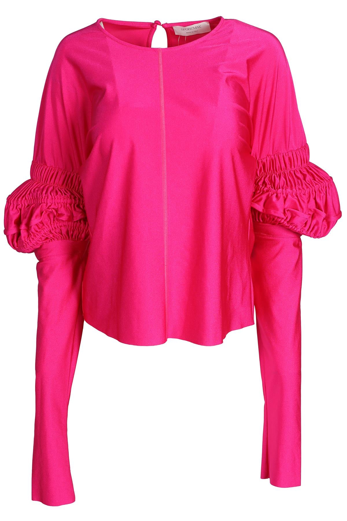 SPORTMAX PINK JERSEY TOP X-LARGE