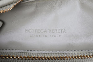BOTTEGA VENETA GREEN GEMELLI MEDIUM INTRECCIATO LEATHER SHOULDER BAG