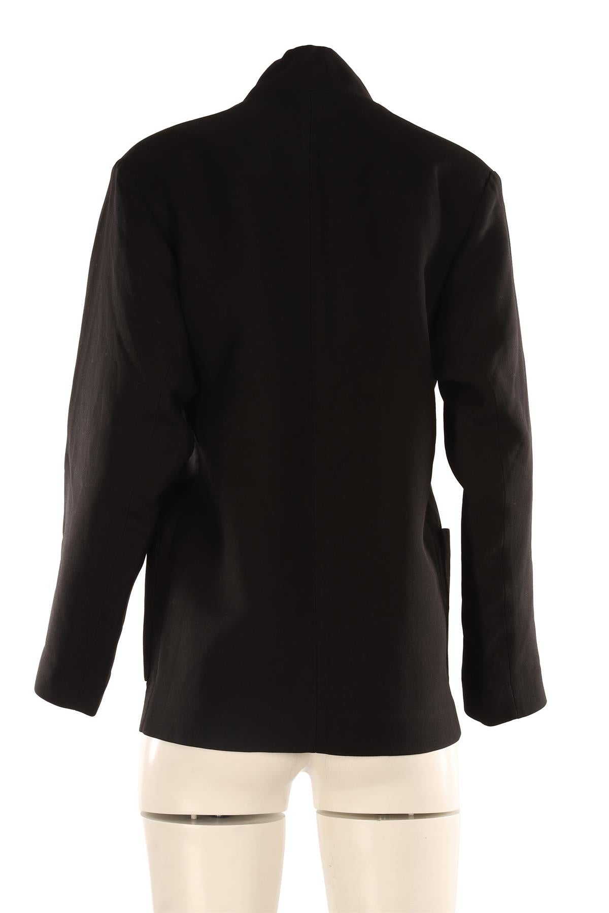 MARNI BLACK SILK JACKET IT 38 UK 6