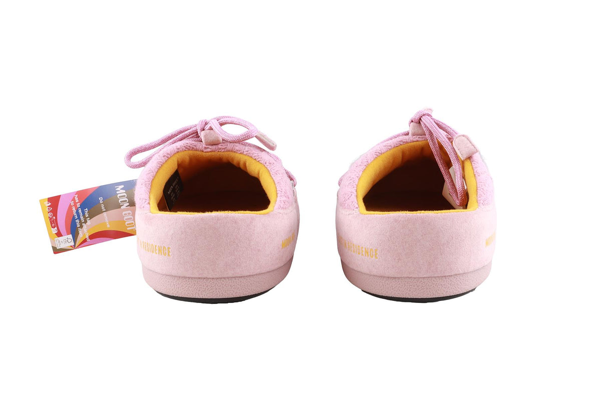 MOON BOOT + GUEST IN RESIDENCE PINK EVX KNIT SHOES EU 39-40