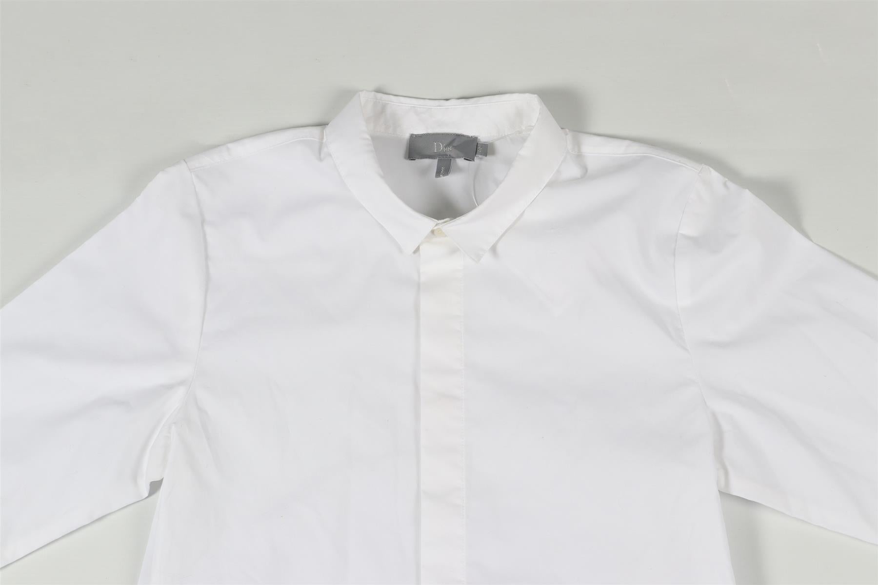 CHRISTIAN DIOR WHITE KIDS BOYS COTTON SHIRT 8 YEARS