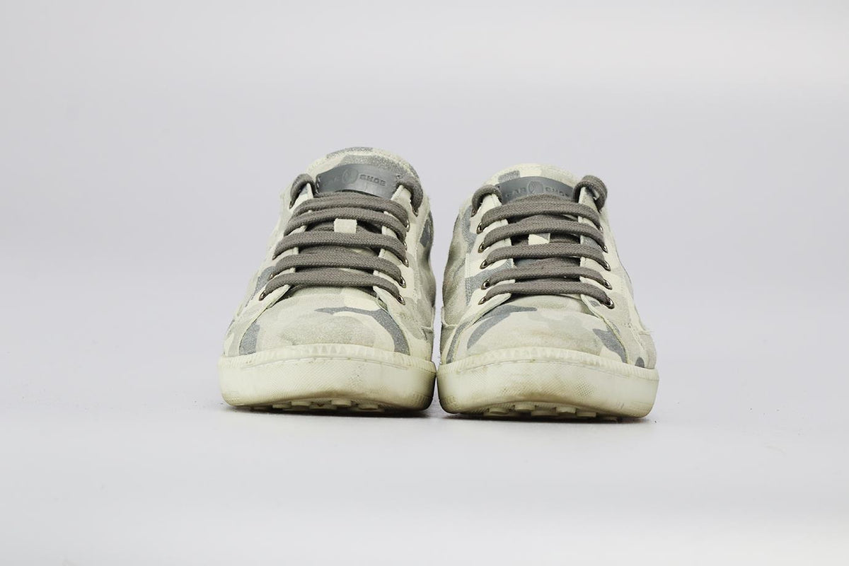 CAR SHOE CAMOUFLAGE PRINT SUEDE SNEAKERS EU 39 UK 6 US 9