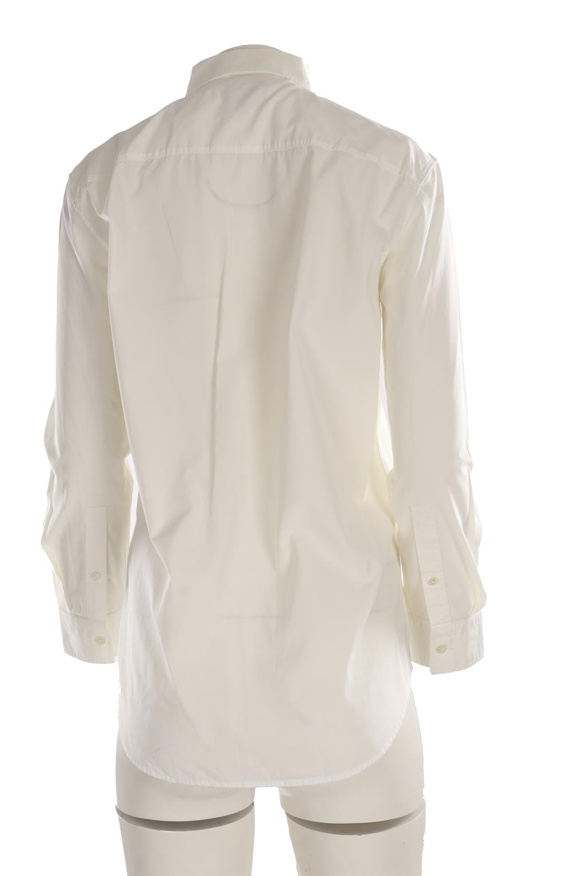 BOTTEGA VENETA ECRU COTTON SHIRT IT 40 UK 8