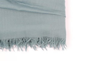 HERMÈS GREEN H CASHMERE SCARF ONE SIZE