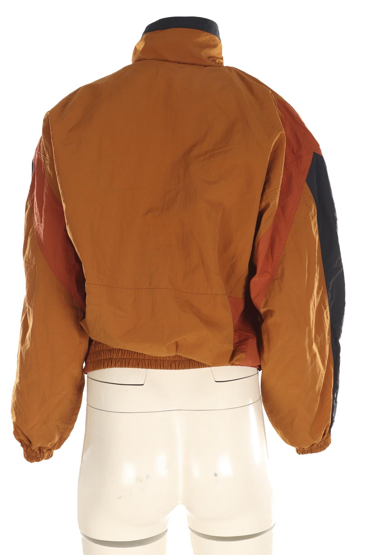 SAINT LAURENT TAN 2026 SHELL JACKET FR 36 UK 8