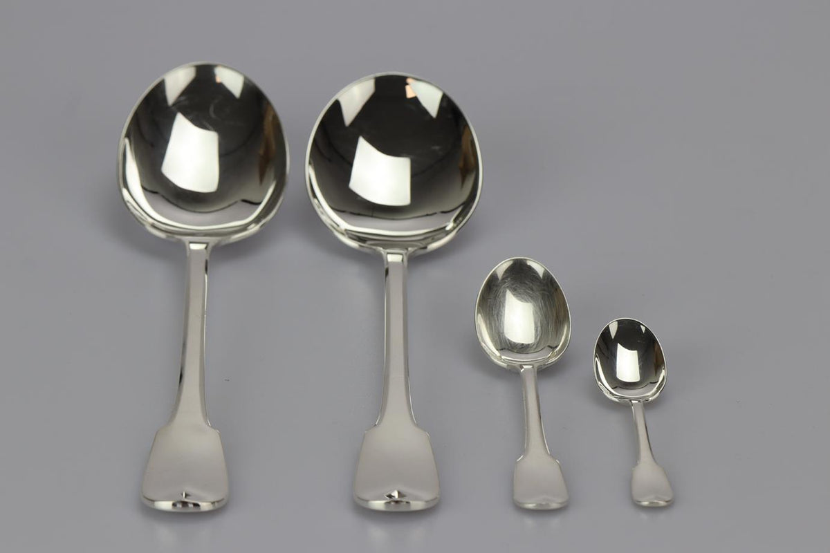 CHRISTOFLE SILVER PLATED STAINLESS STEEL CUTLERY SET