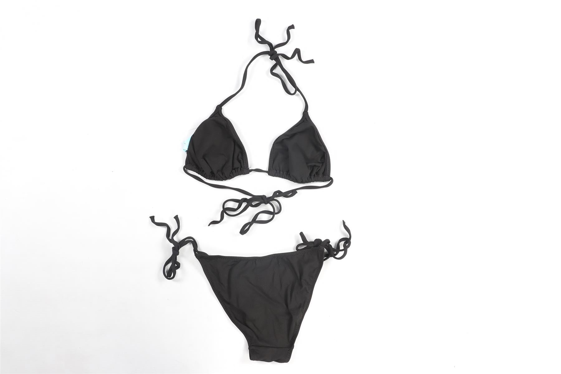 MELISSA ODABASH BLACK BIKINI UK 10-14