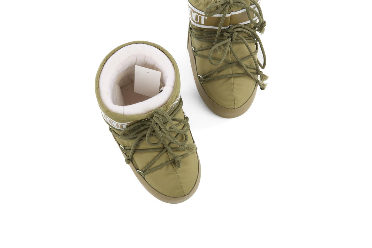 MOON BOOT GREEN KIDS GIRLS BOOTS EU 36-38 UK 3.5-5 US 4.5-6