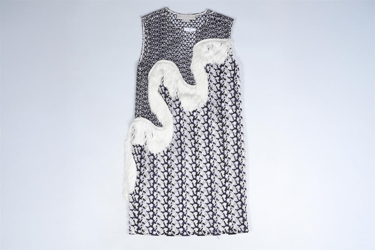 STELLA MCCARTNEY BLUE LACE MINI DRESS IT 34 UK 2