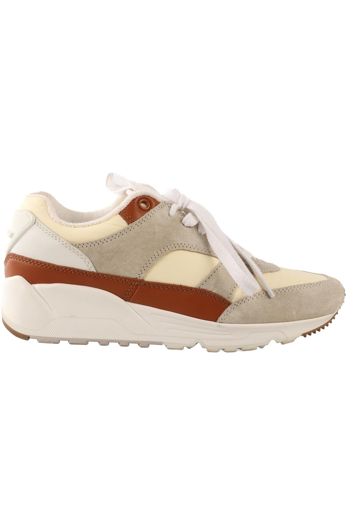 SAINT LAURENT CREAM SUEDE SNEAKERS EU 39 UK 6 US 9