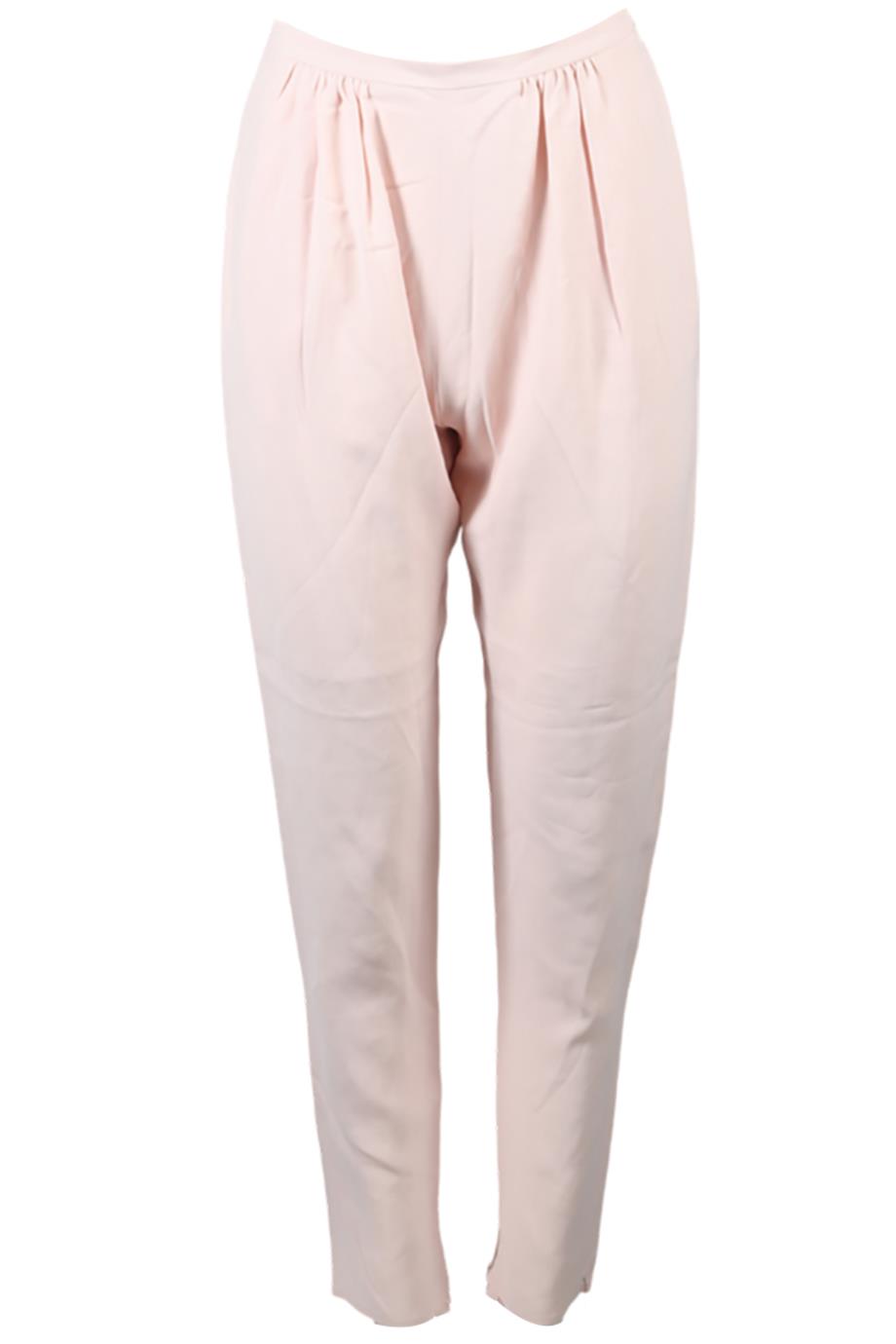 CHLOÉ CREPE TAPERED PANTS FR 34 UK 6
