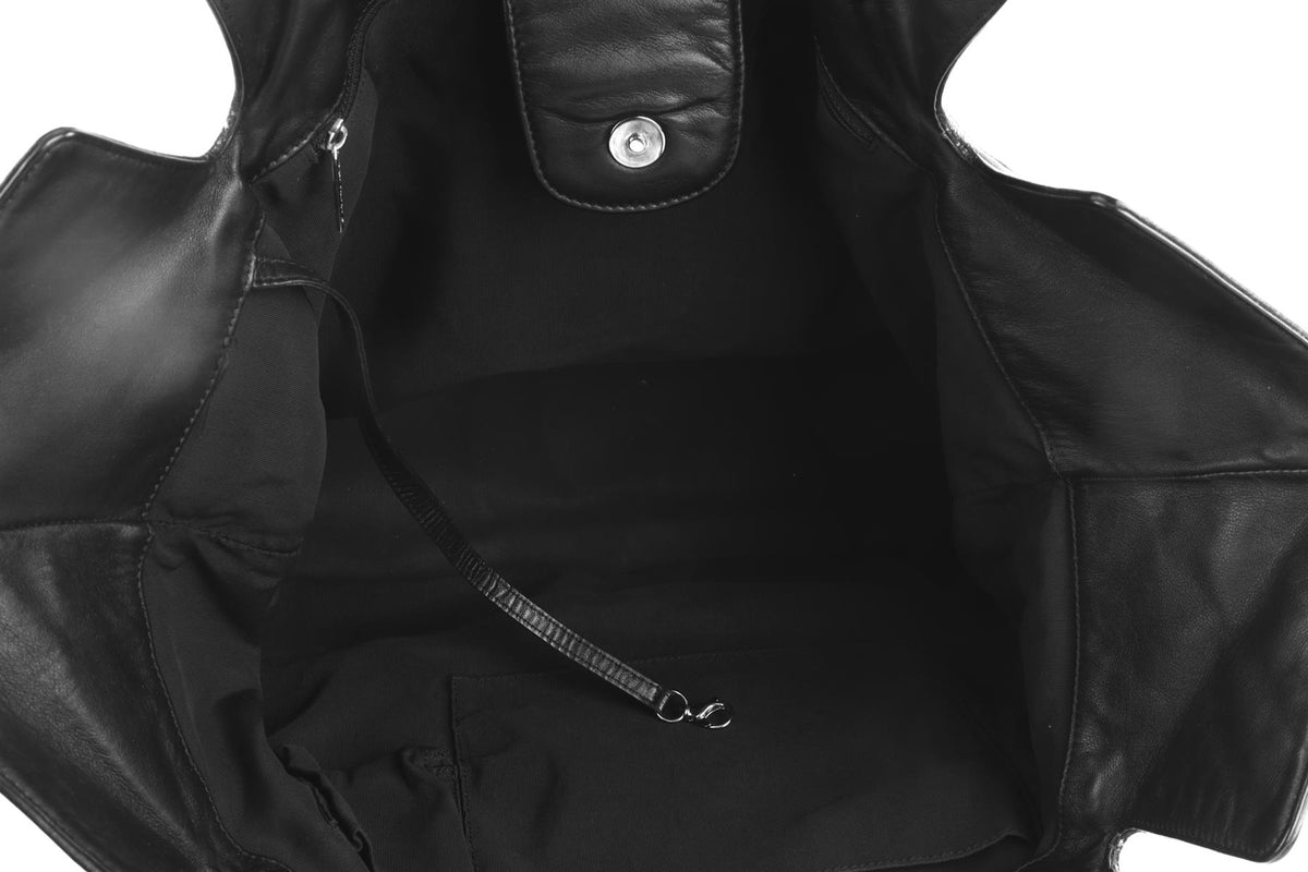 CHANEL GREEN 2008-2009 CANVAS TOTE BAG
