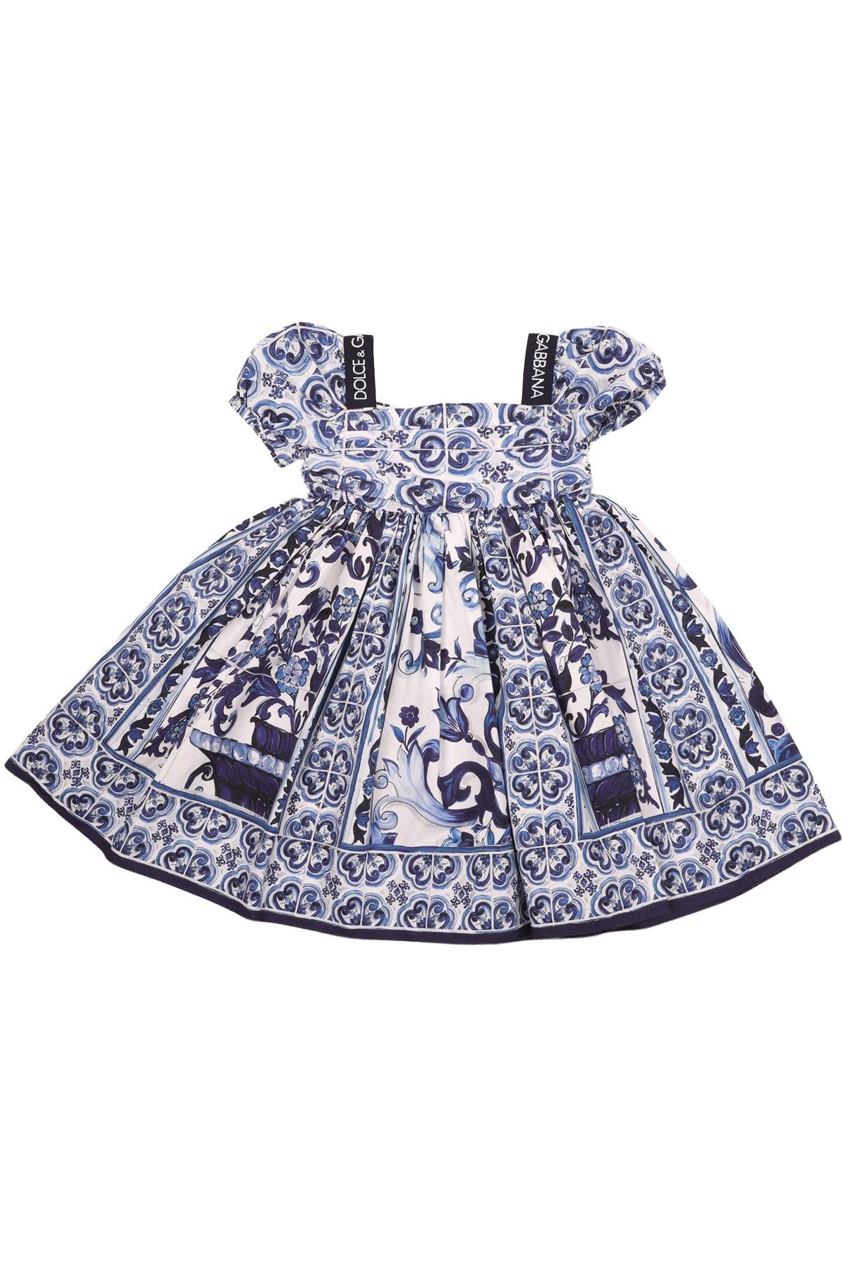 DOLCE & GABBANA BLUE BABY GIRLS DRESS 12-18 MONTHS