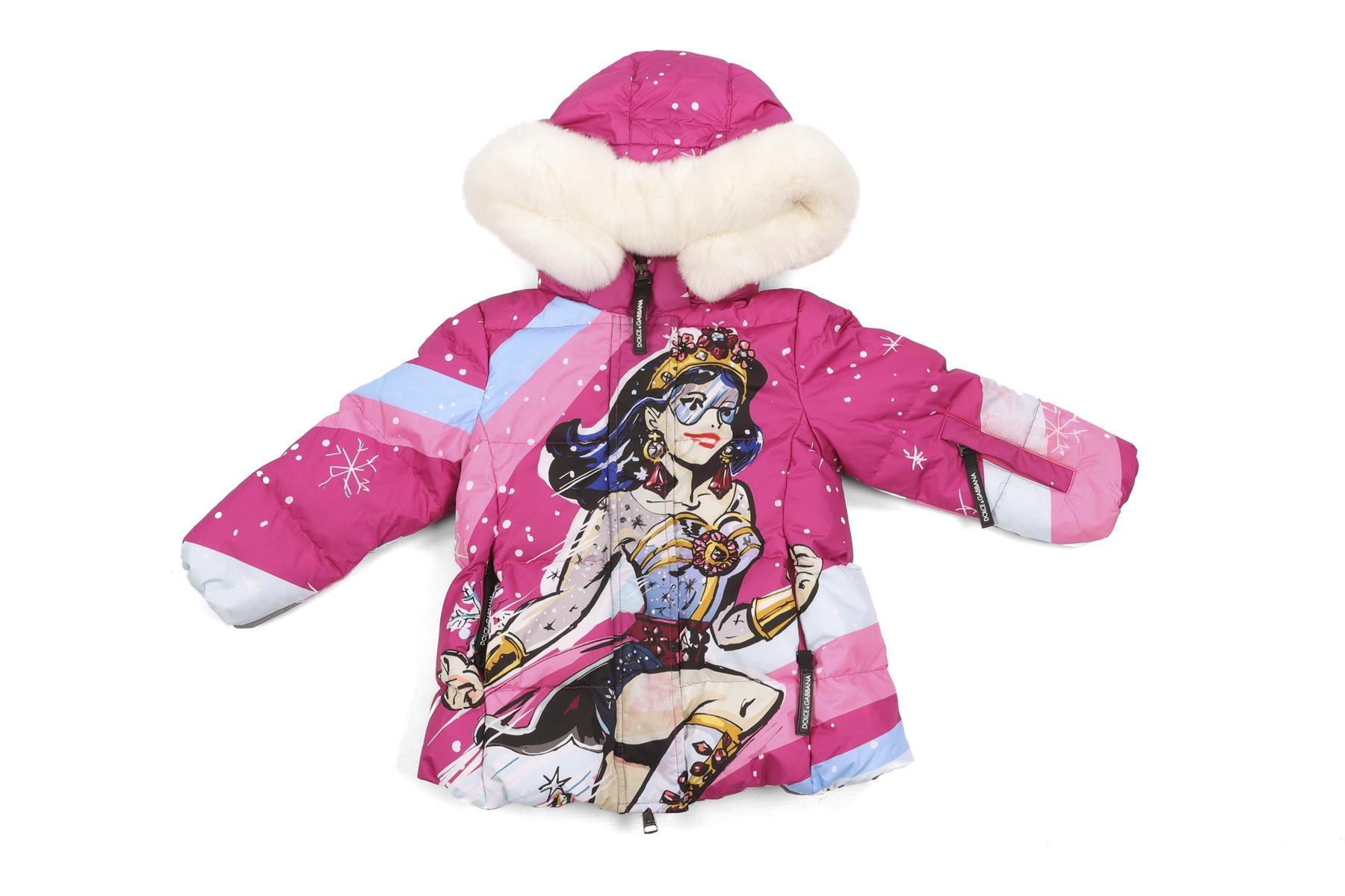 DOLCE & GABBANA PINK KIDS GIRLS JACKET 2 YEARS