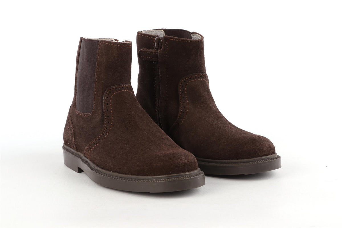 TARTINE ET CHOCOLAT BROWN KIDS BOYS BOOTS EU 28 UK 9.5 US 10.5