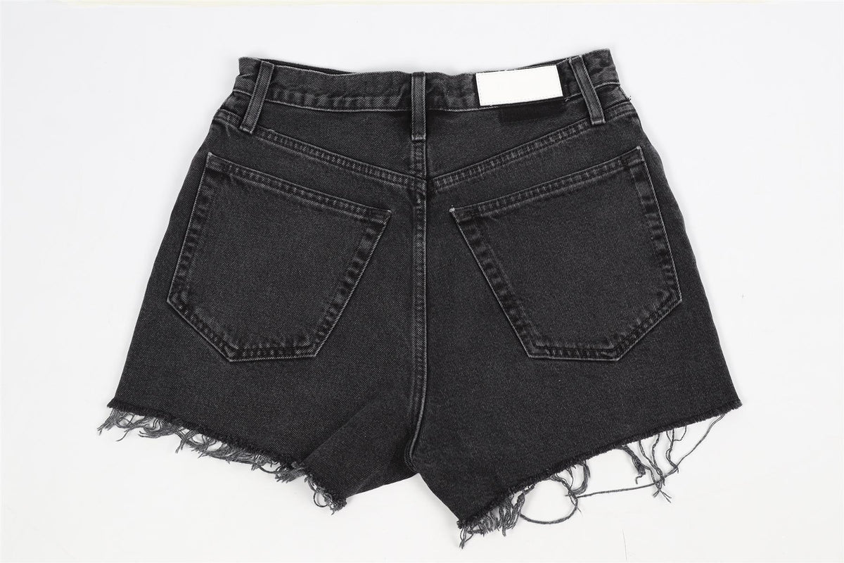 RE/DONE HIGH RISE DENIM SHORTS W27 UK 8-10