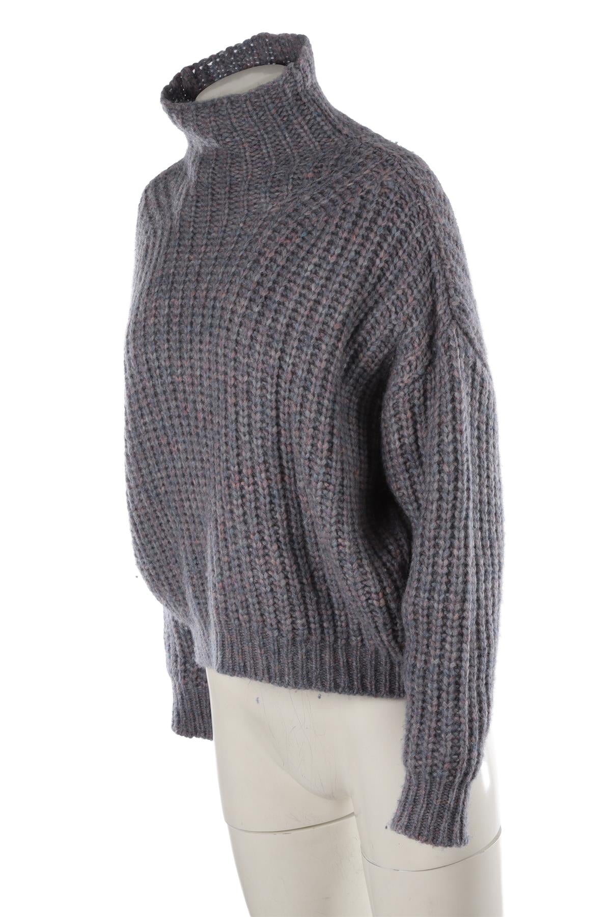 PURPLE ALPACA SWEATER