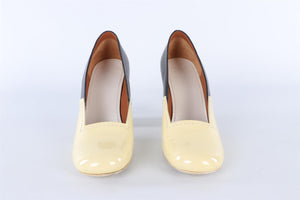 CELINE BLACK LEATHER PUMPS EU 38 UK 5