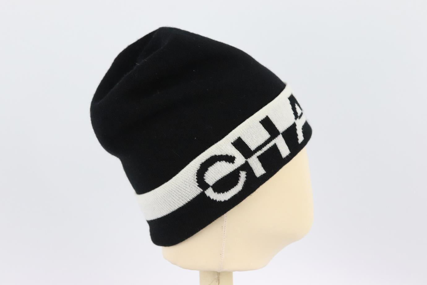 CHANEL 2020 CASHMERE BEANIE ONE SIZE