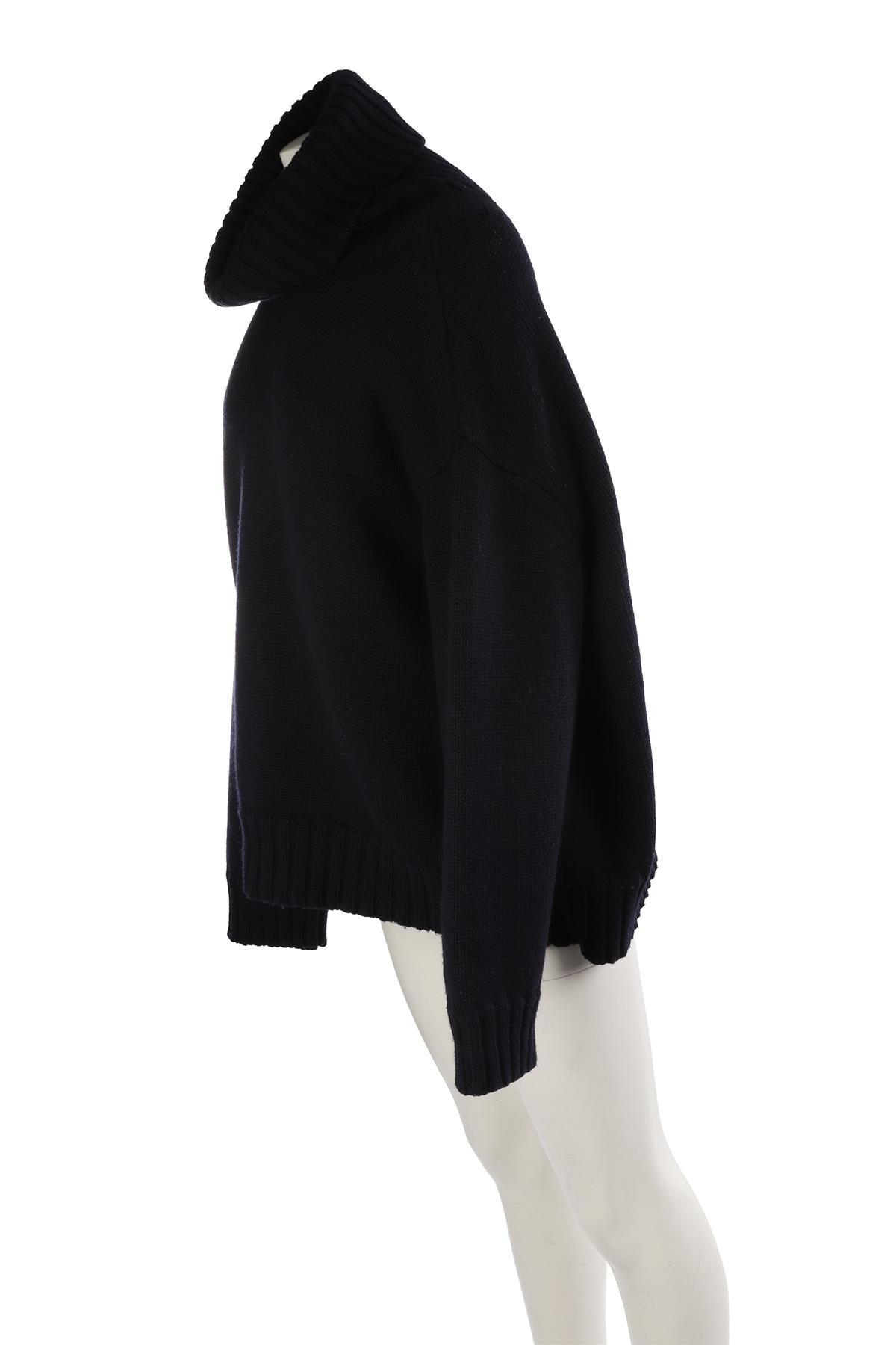 MONSE NAVY WOOL JUMPER LARGE
