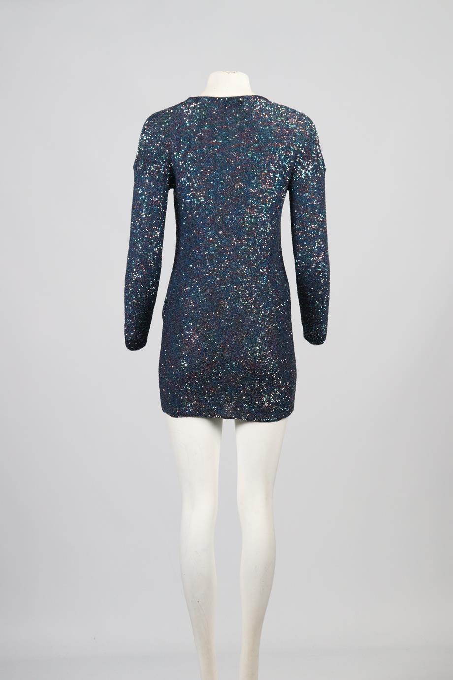SAINT LAURENT KNIT MINI DRESS MEDIUM
