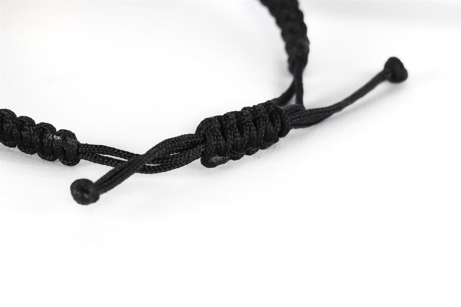 Diane Kordas Black Evil Eye Diamond and Titanium Bracelet